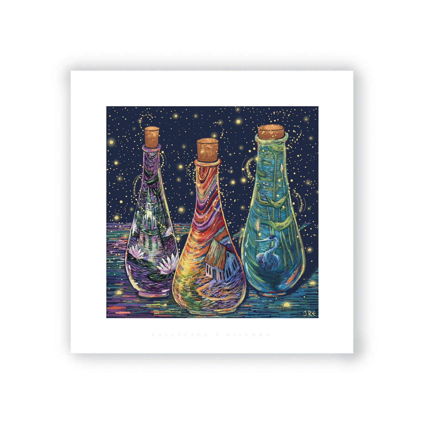 Collector's Dilemma I Print James R. Eads