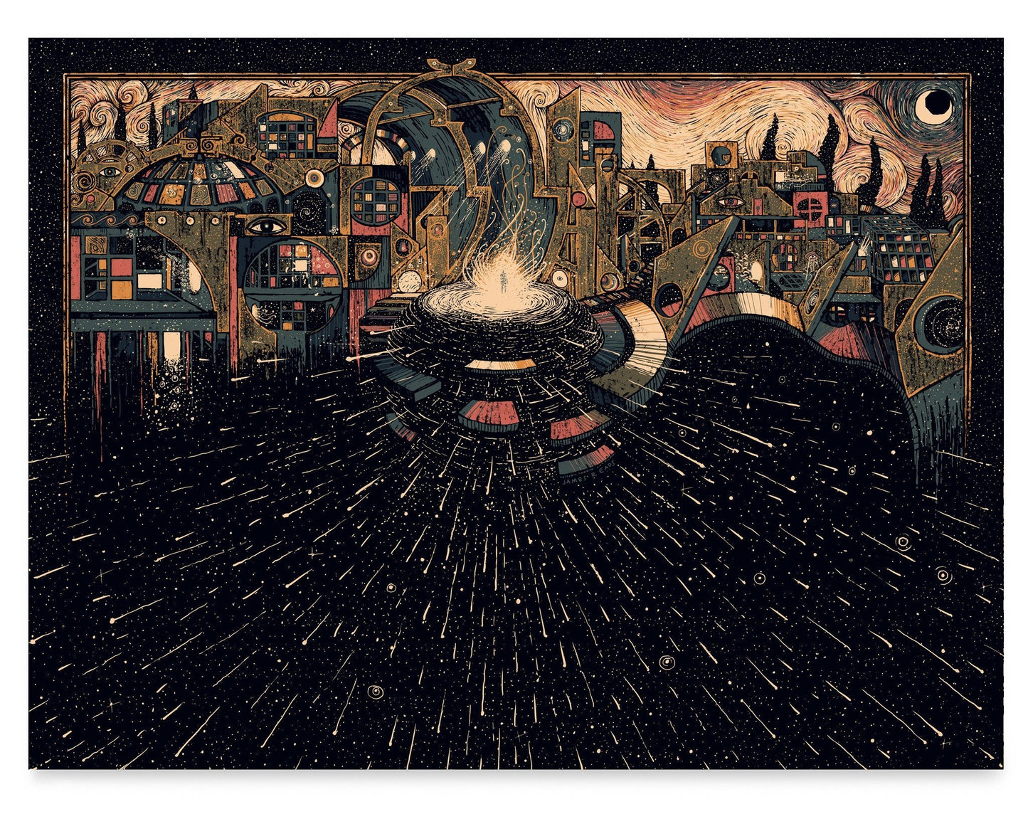 Consciousness Forming (Limited Edition of 75) Print James R. Eads