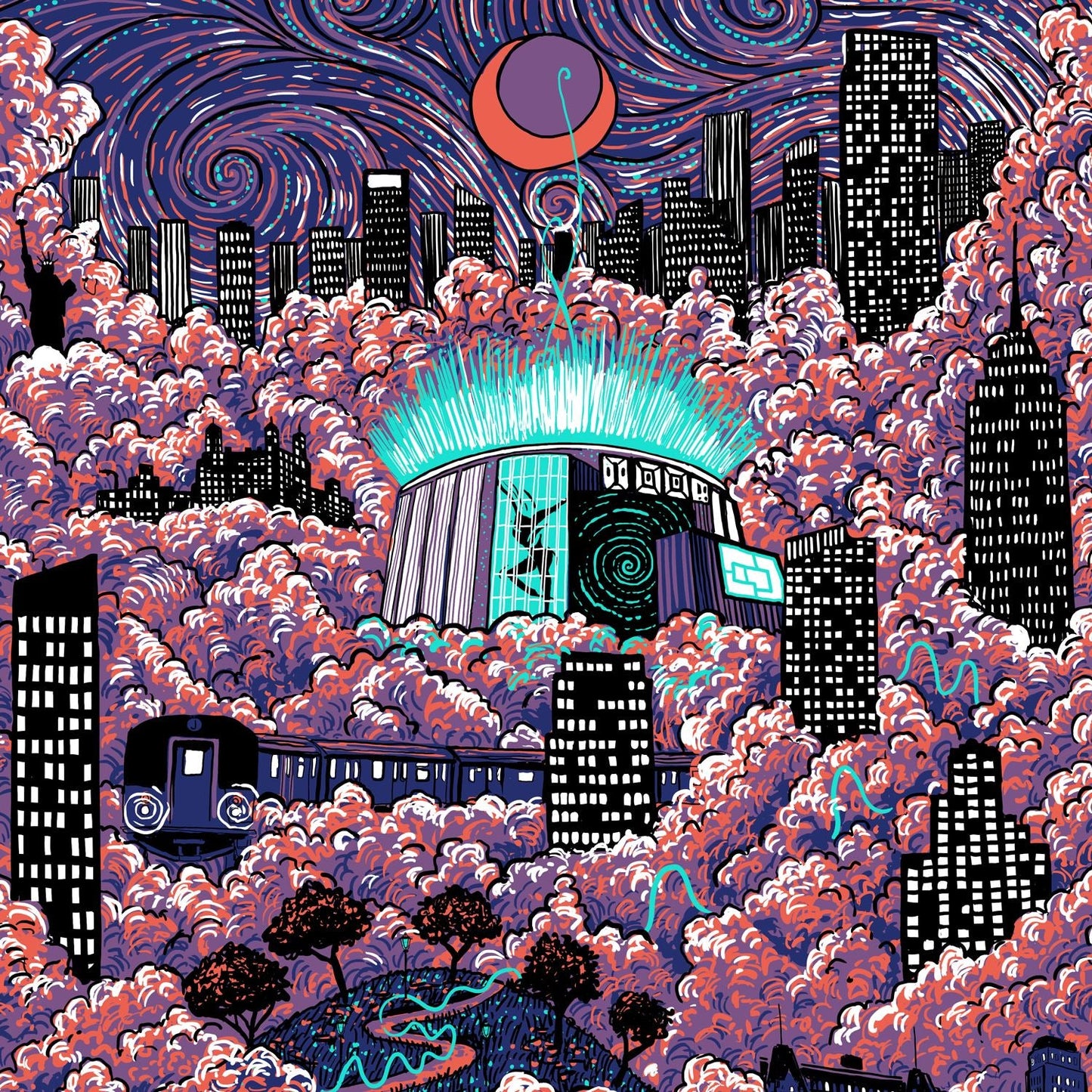 DMB Madison Square Garden 2021 (Regular Variant) Print James R. Eads