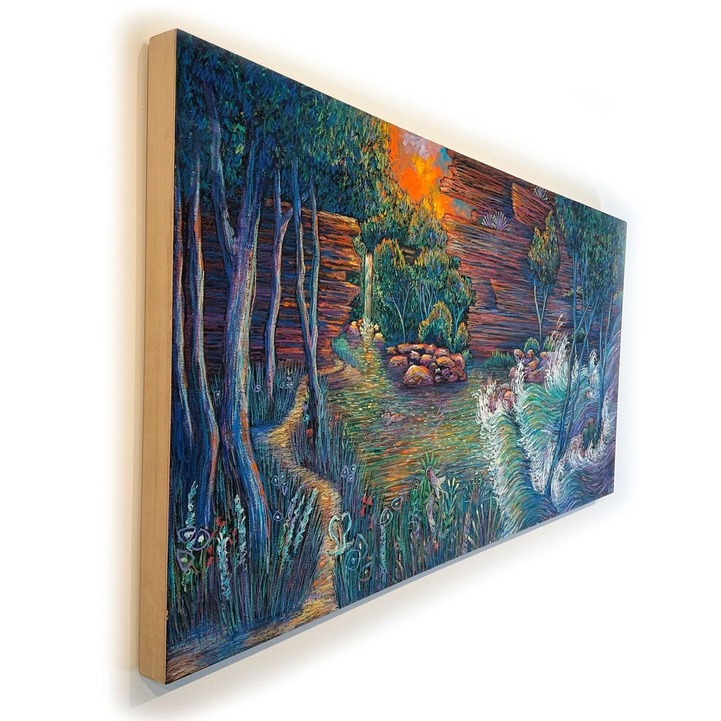 Fall in a River (Original) James R. Eads Shop