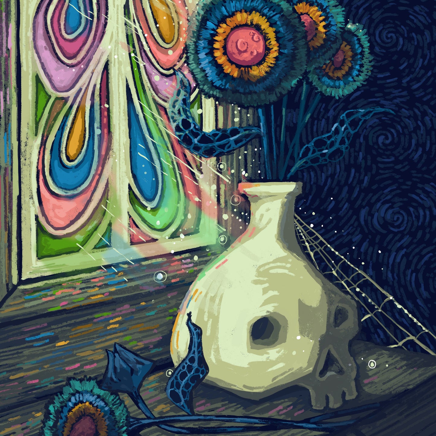 Flowers for Skullies (Limited Edition of 50) James R. Eads