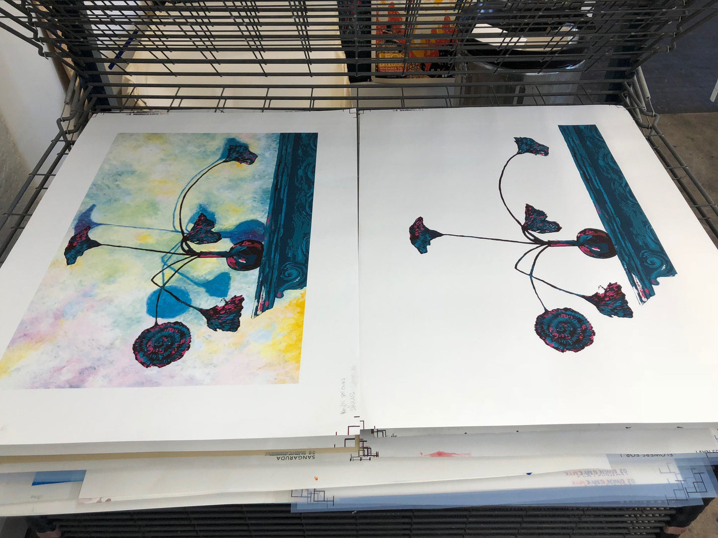 Flowers for You (Timed Edition) Print James R. Eads