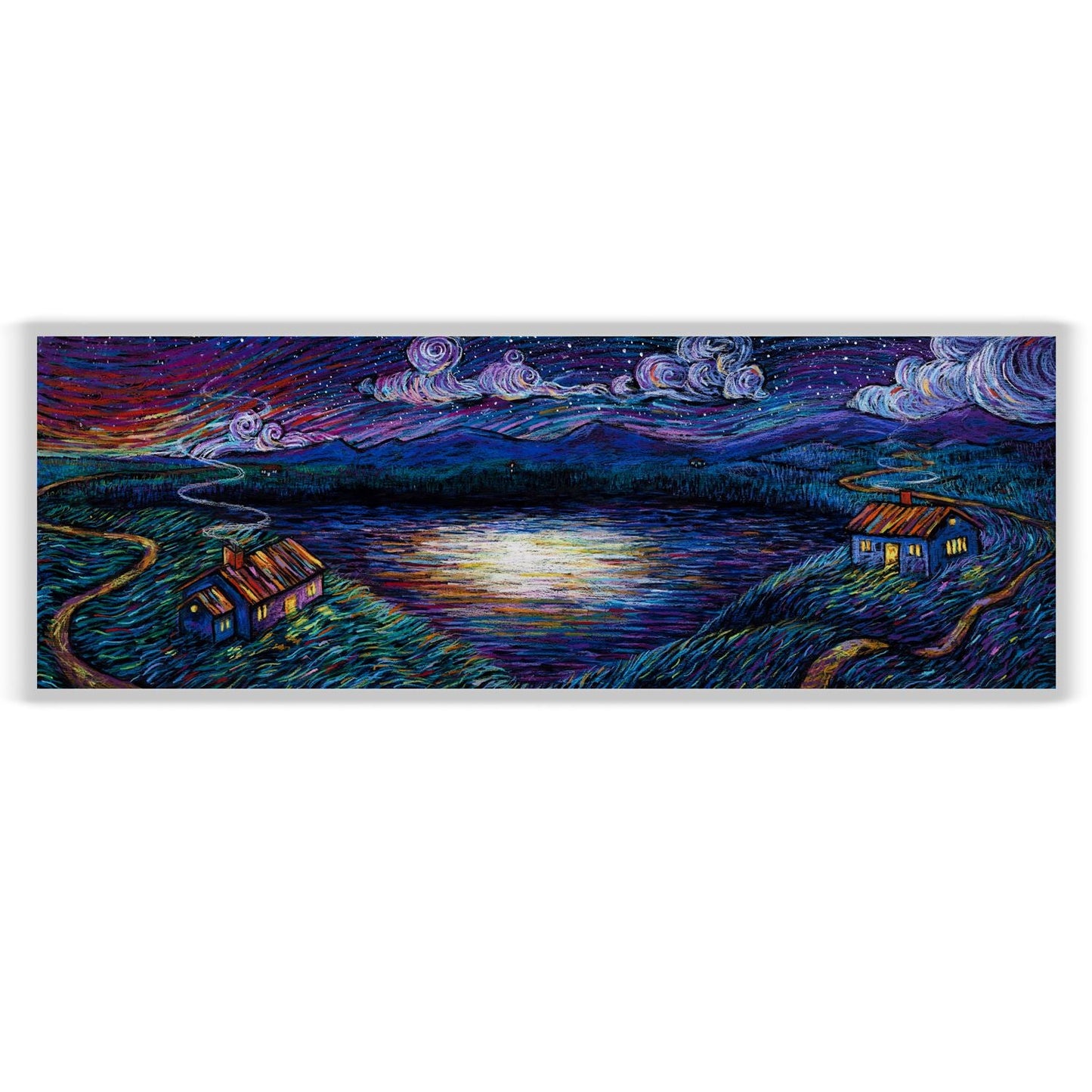 Hidden Moon Lake (Original) James R. Eads Shop