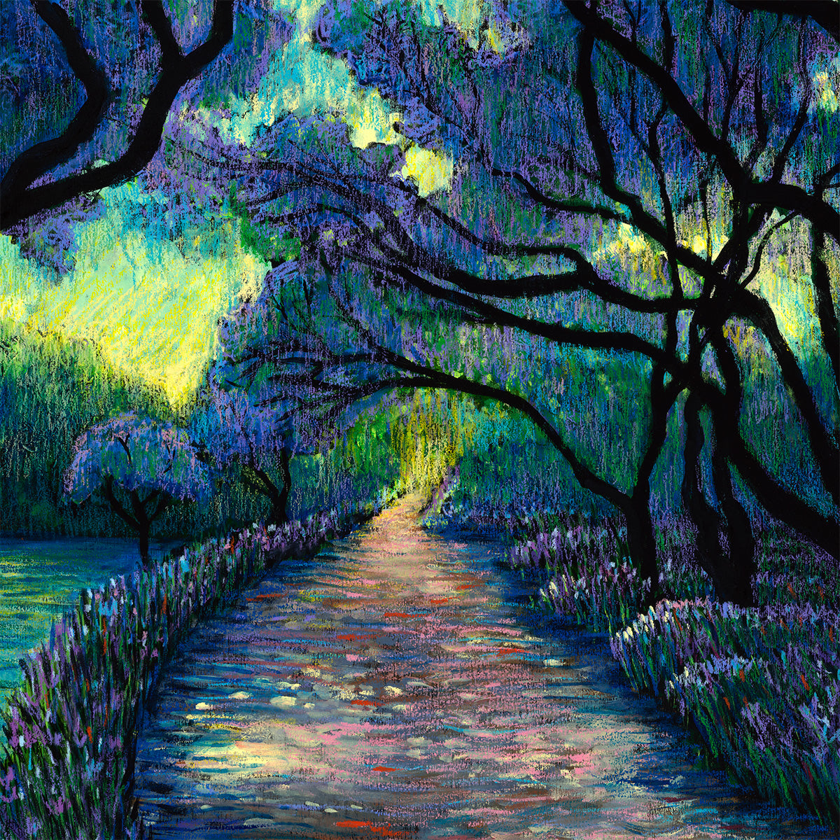 Jacarandas Dancing (Original)