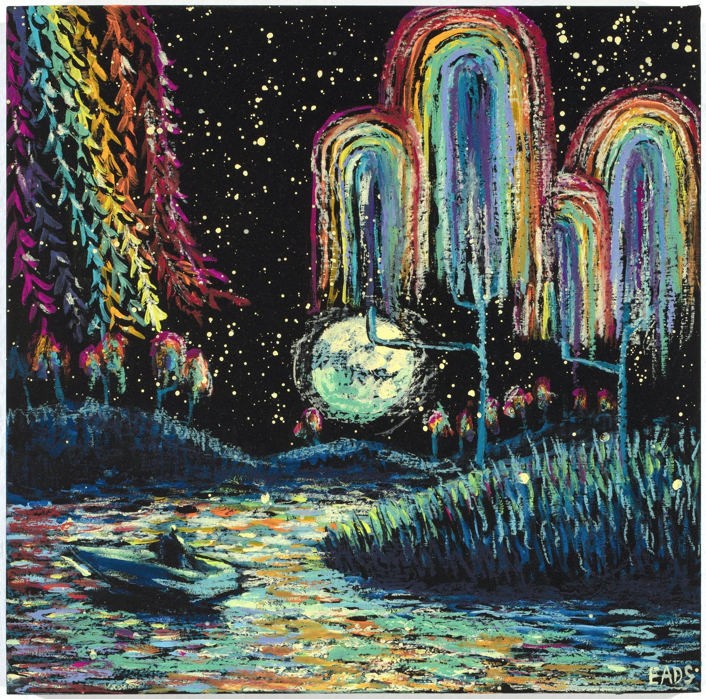Rainbow Willows (Original) James R. Eads