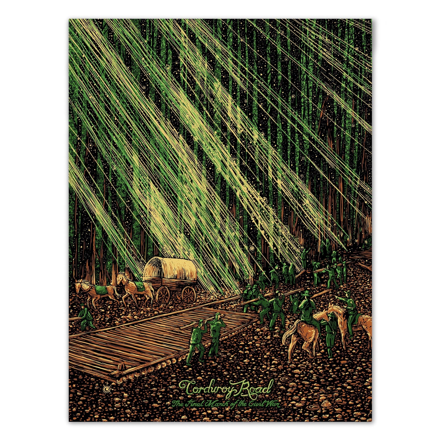 The Civil War (Artist Edition of 25) Print James R. Eads