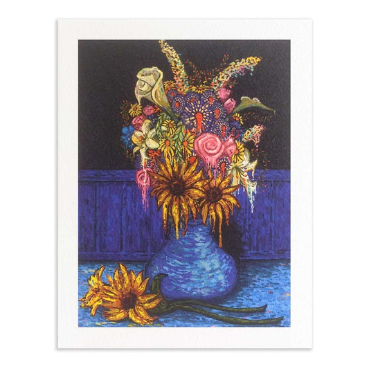 Flowers for Vincent Greeting Card