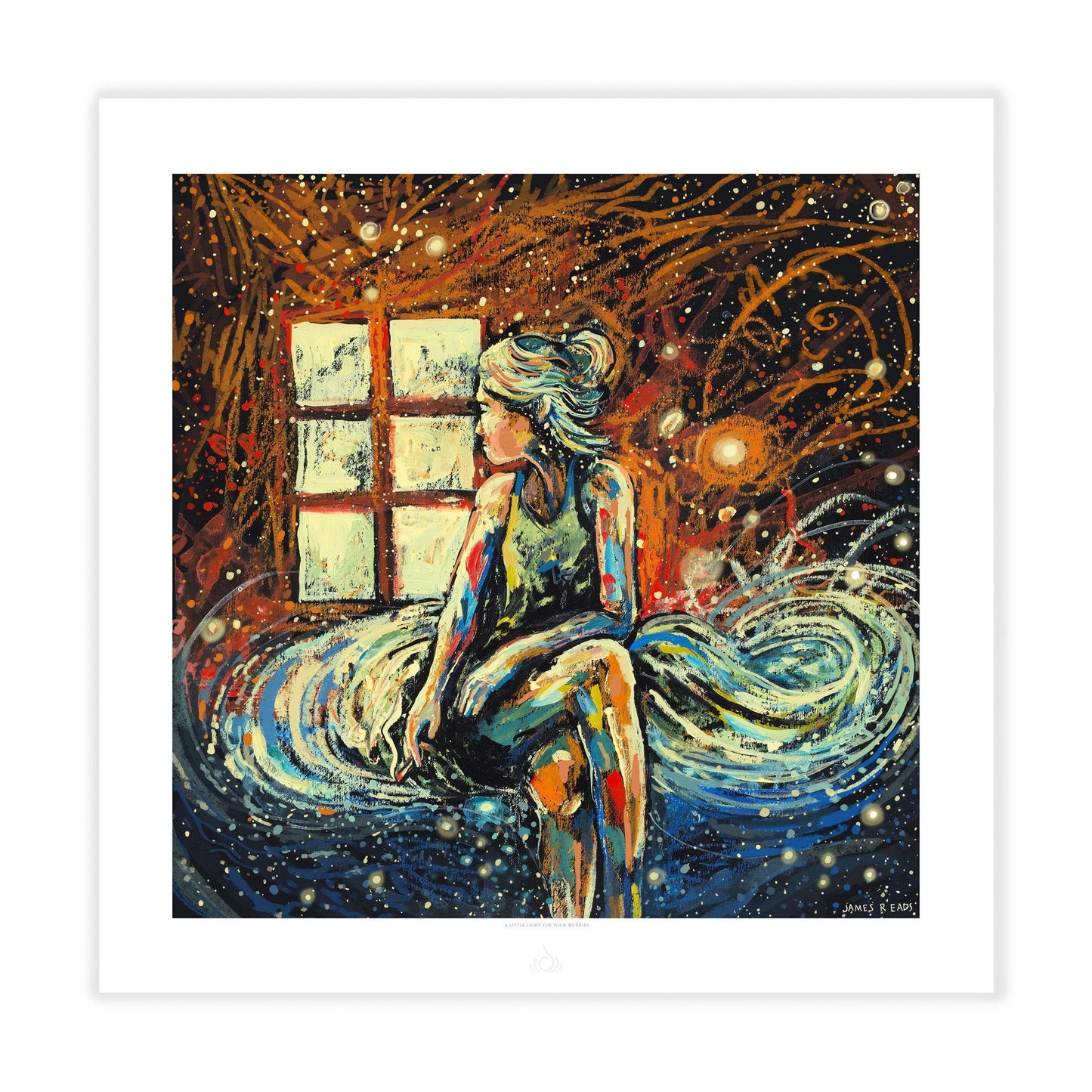 A Little Light For Your Worries (Limited Edition of 75) Print James R. Eads