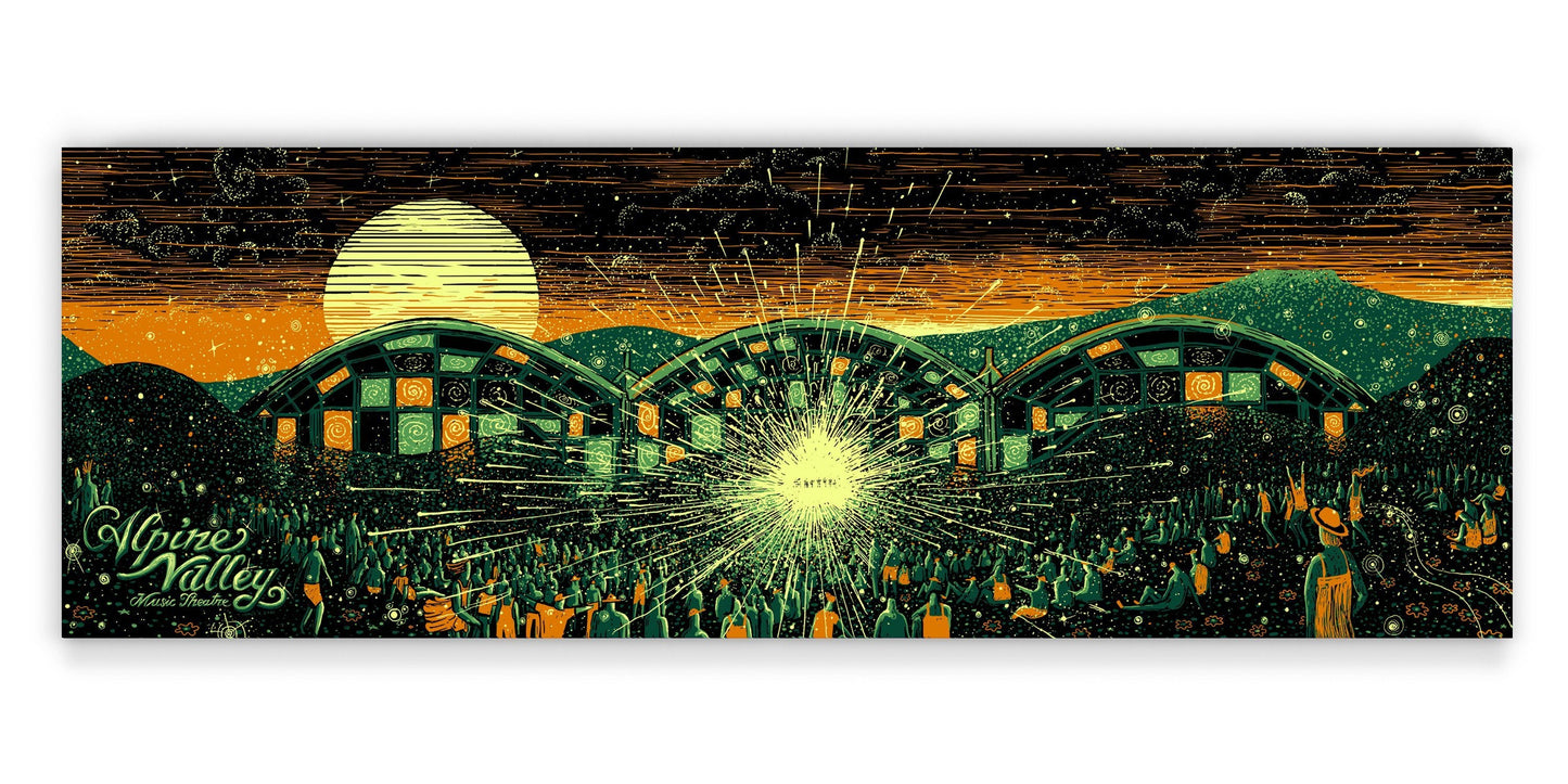 Alpine Valley Day (AP Edition of 10) Print James R. Eads
