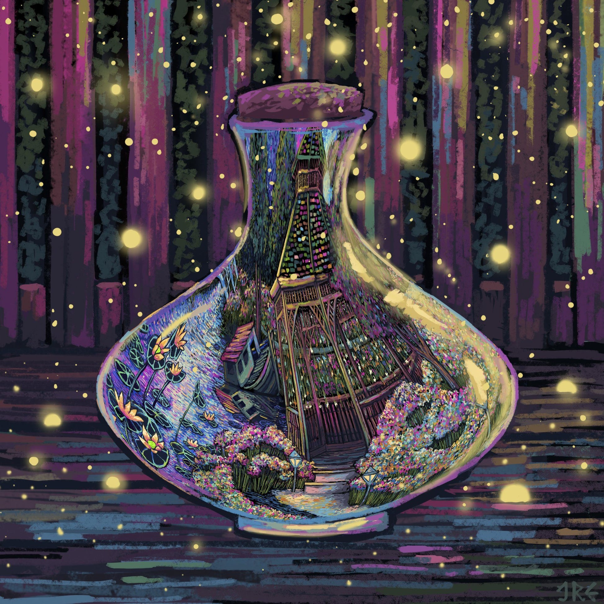 An Hour in a Bottle (Limited Edition of 50) Print James R. Eads
