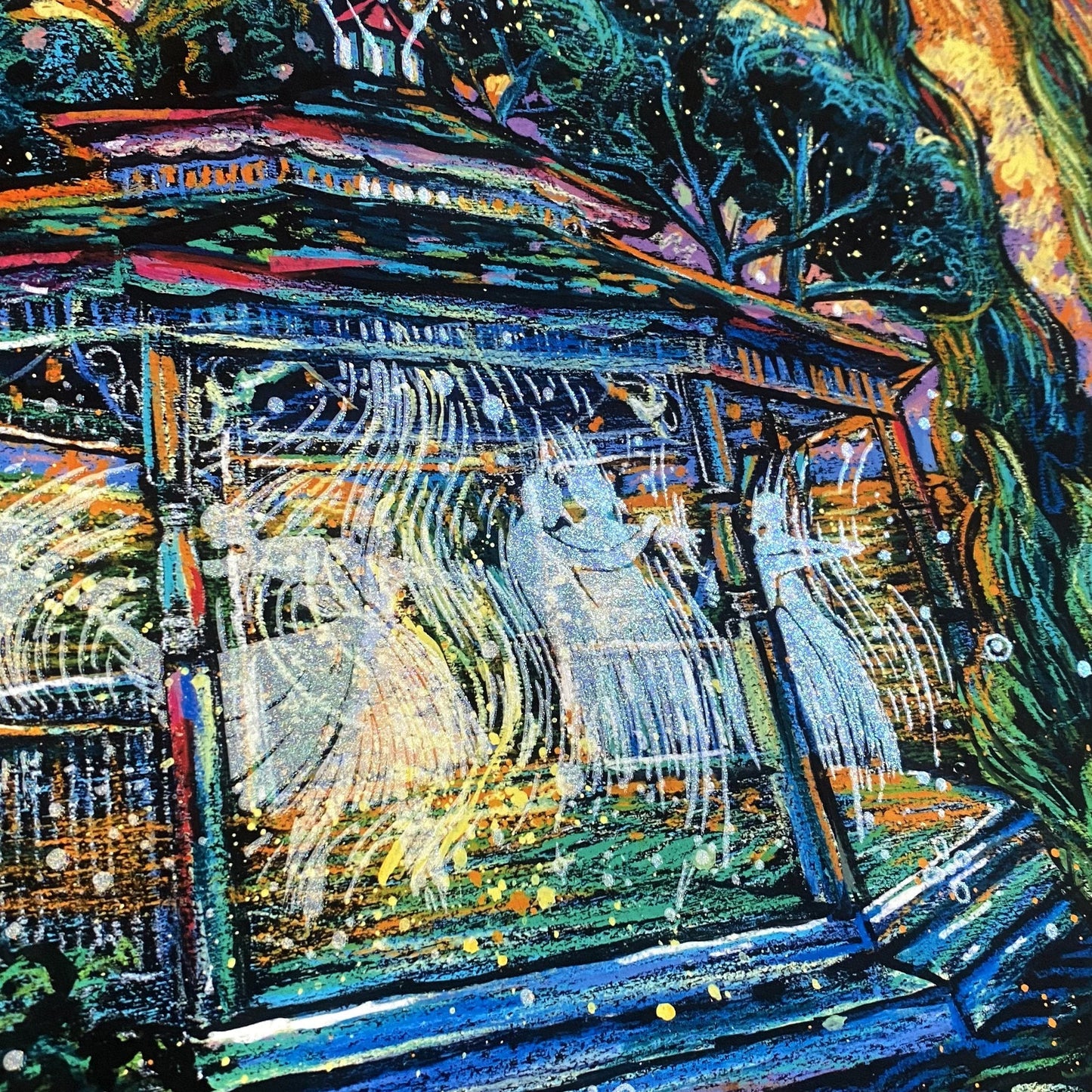 An Ode to Summer Lost (Elaborate Gold Edition of 22) Print James R. Eads