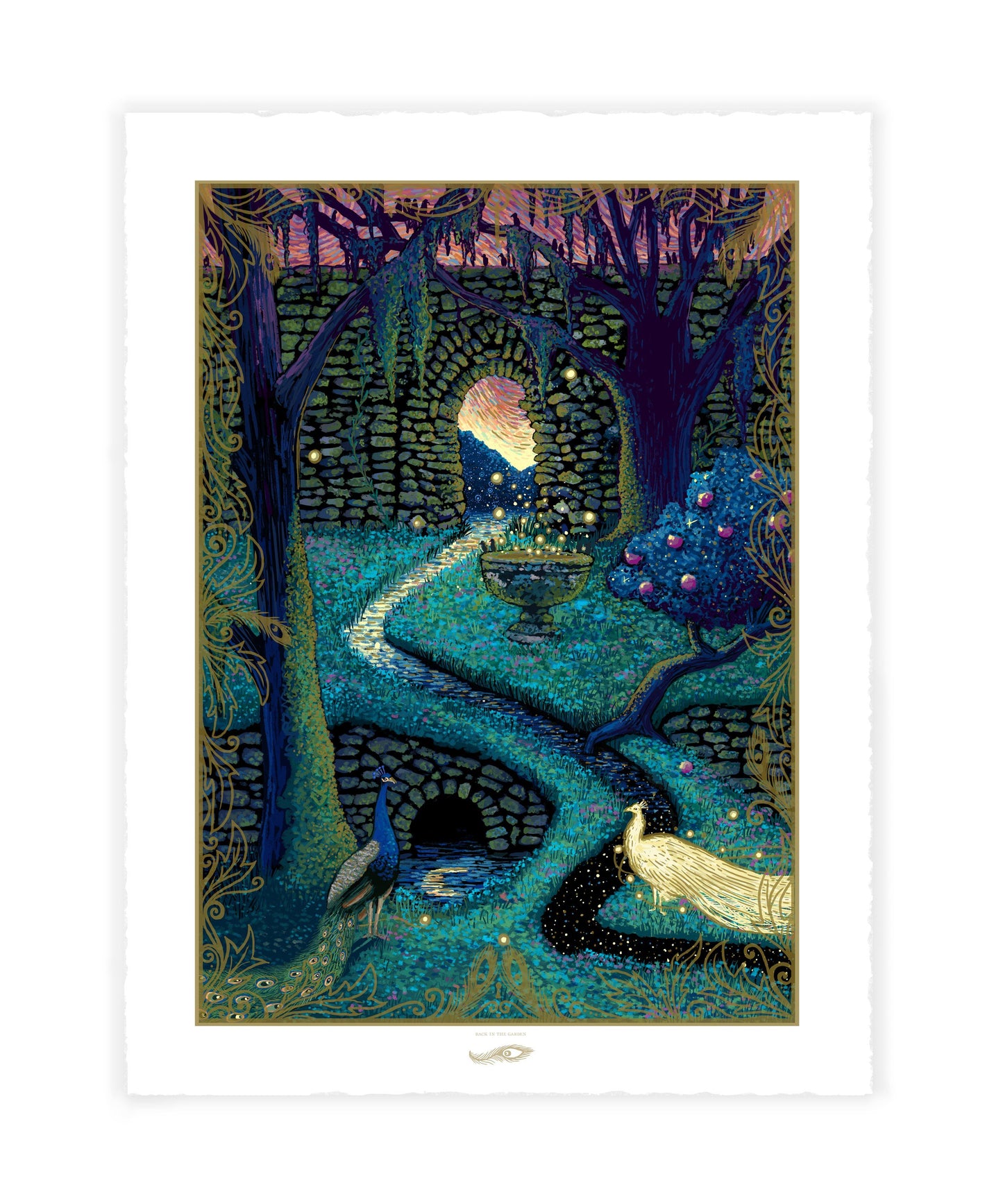 Back in the Garden (Limited Edition of 93) Print James R. Eads