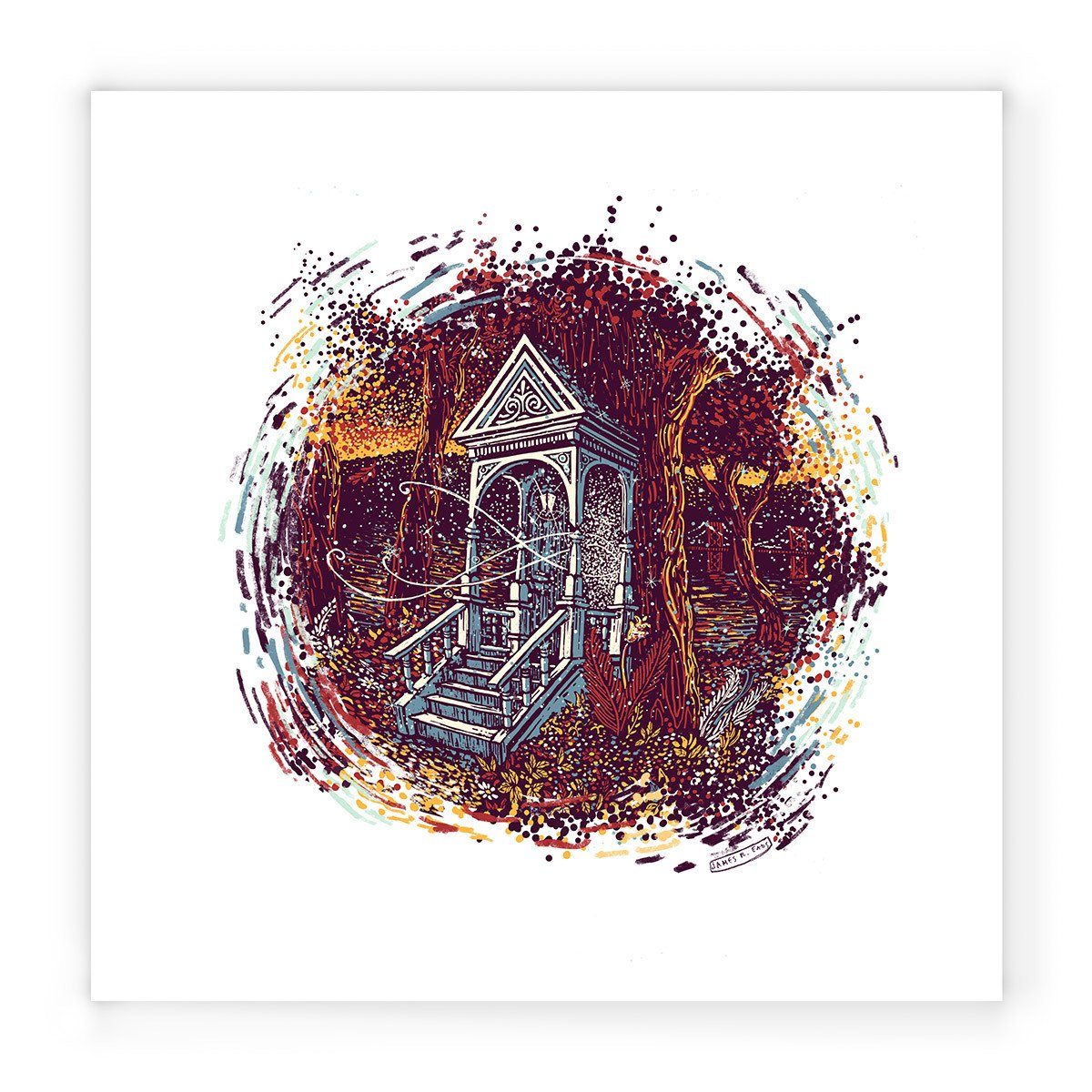 Back in Time Capsule (Limited Edition of 75) Print James R. Eads