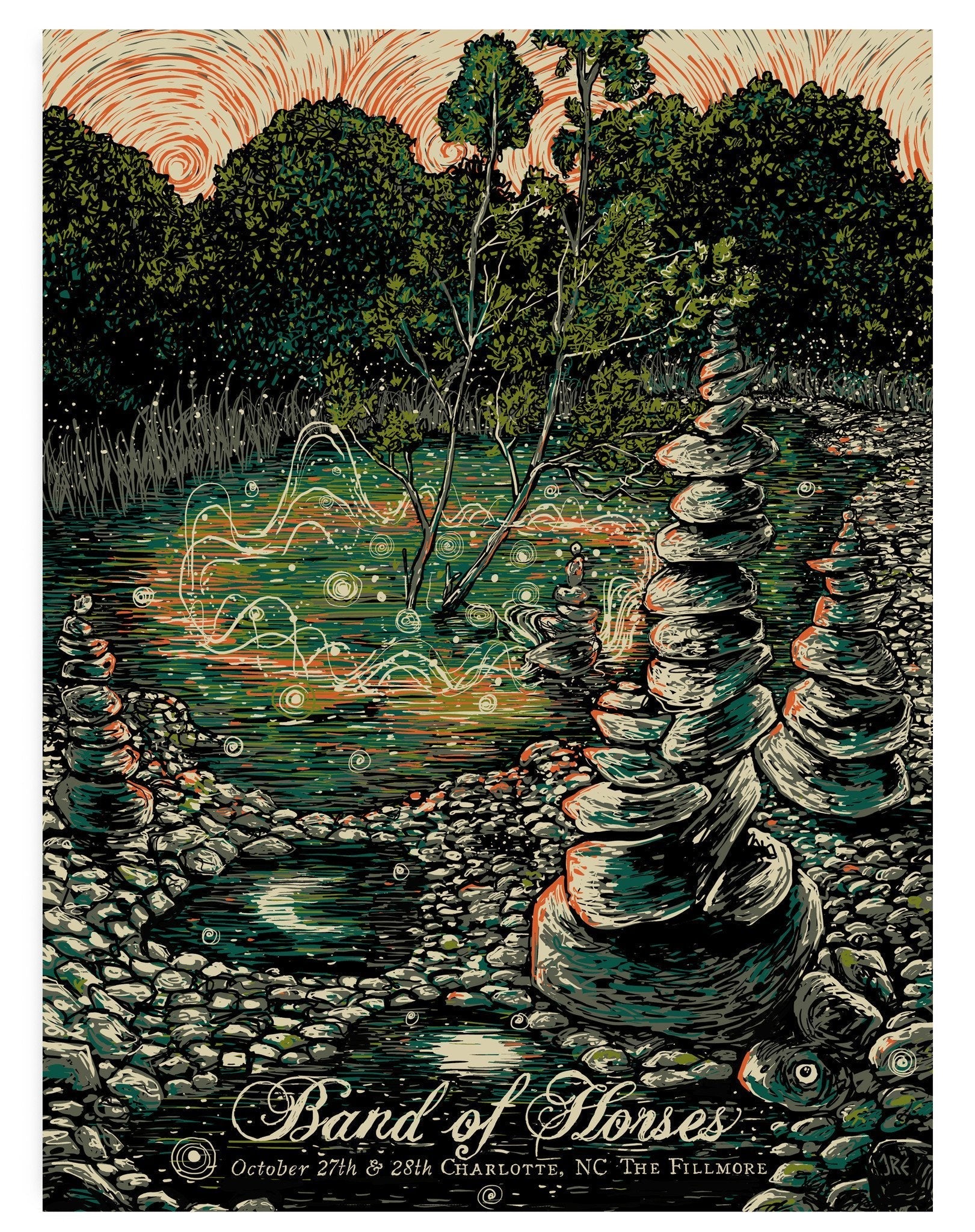 Band of Horses (AP Edition of 50) Print James R. Eads