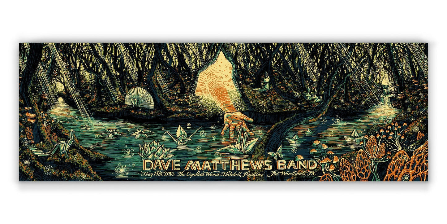 Dave Matthews Band Woodlands, TX (AP Edition of 120) Print James R. Eads