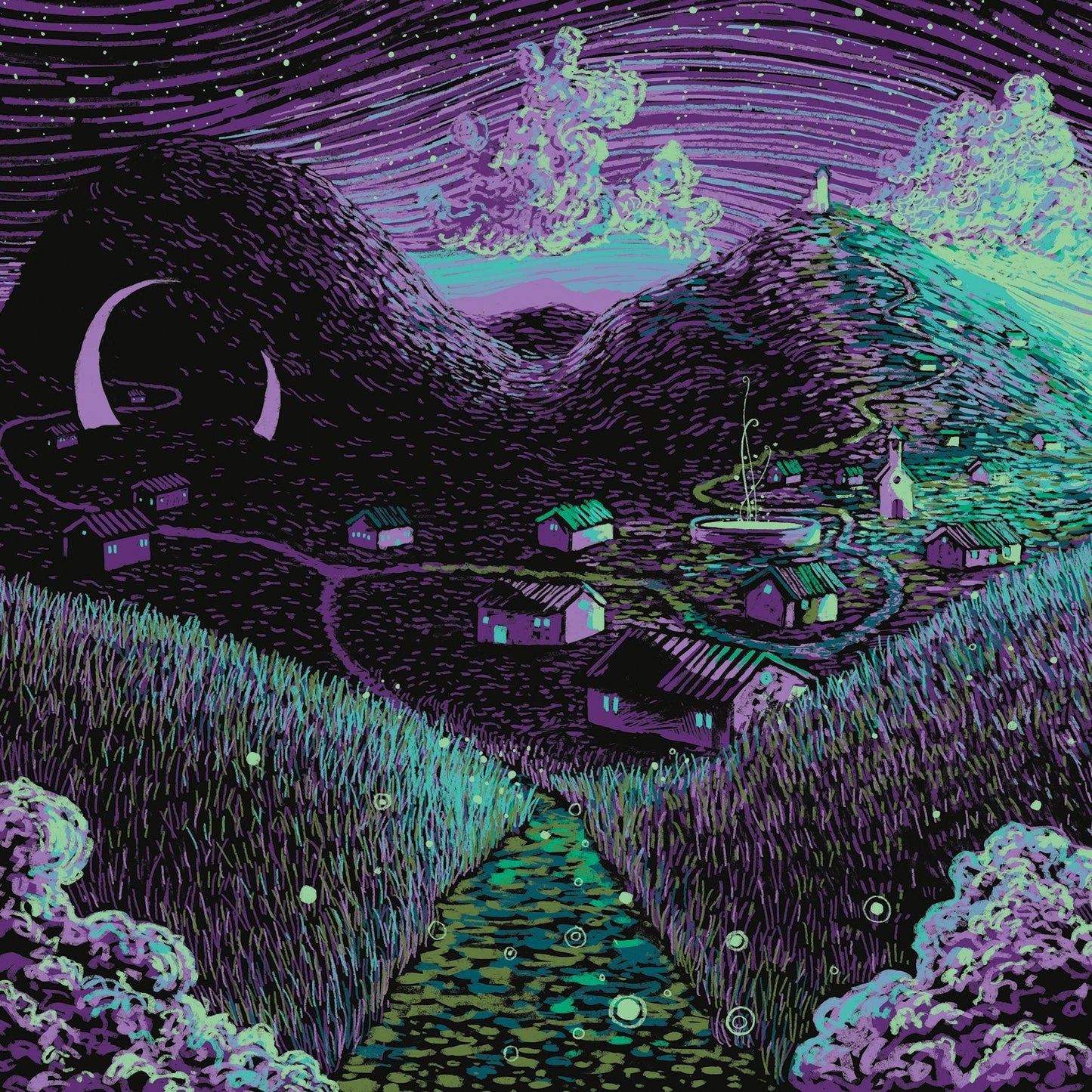 Early Days (Lavender Moon Edition of 40) Print James R. Eads