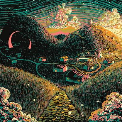 Early Days (Pink Moon Edition of 40) Print James R. Eads