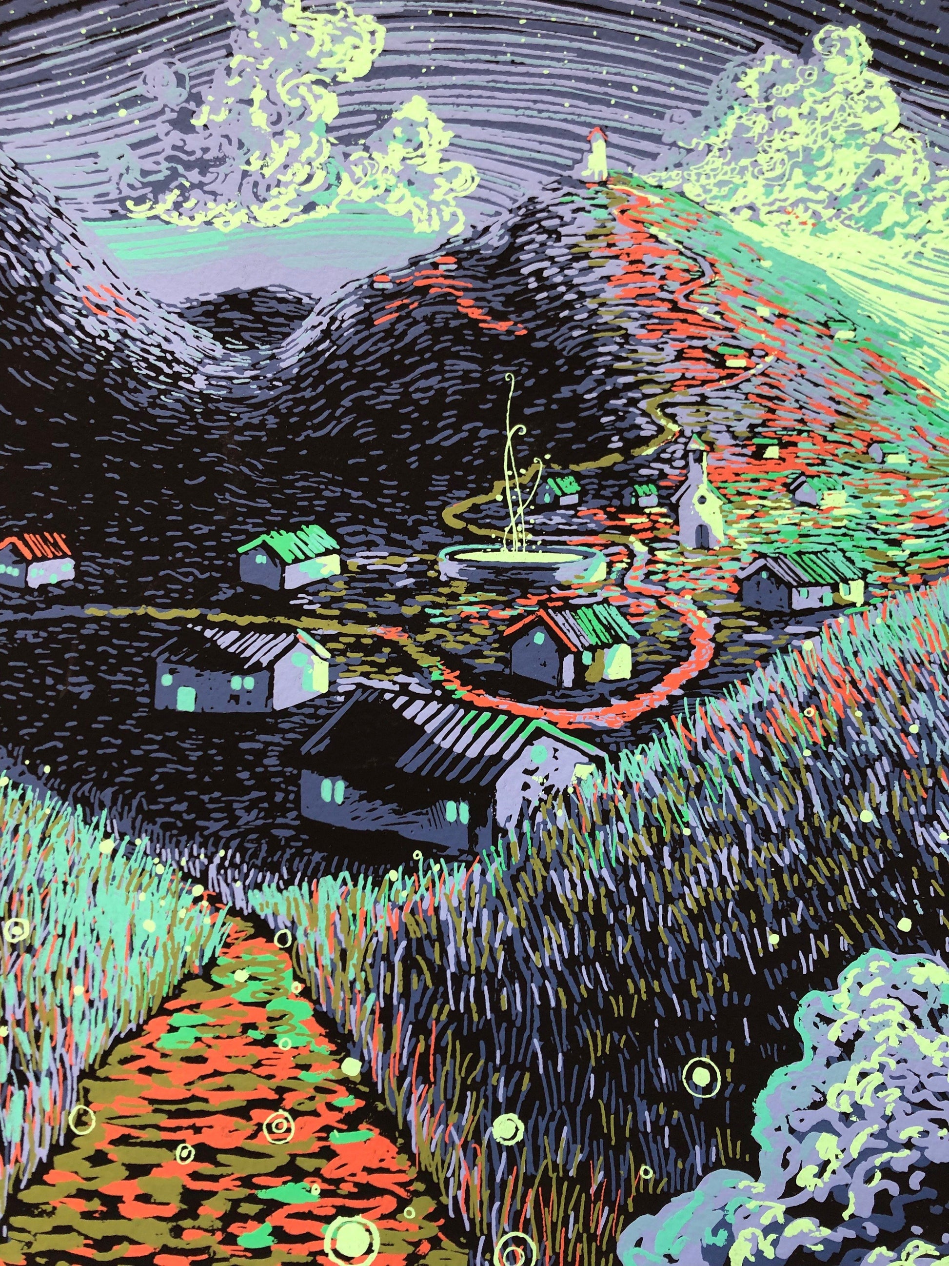 Early Days (Test Print Suite Edition of 9) James R. Eads