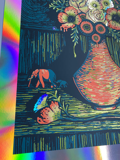 Flowers for Dreamers (Rainbow Foil Edition of 25) James R. Eads