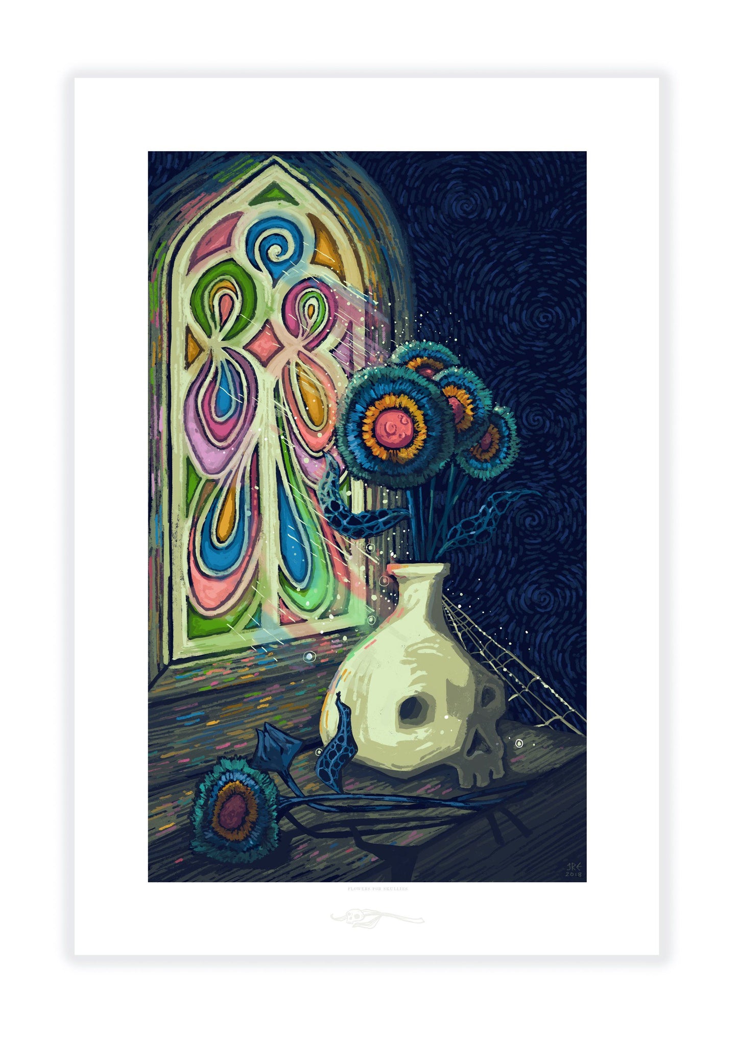 Flowers for Skullies (Limited Edition of 50) James R. Eads