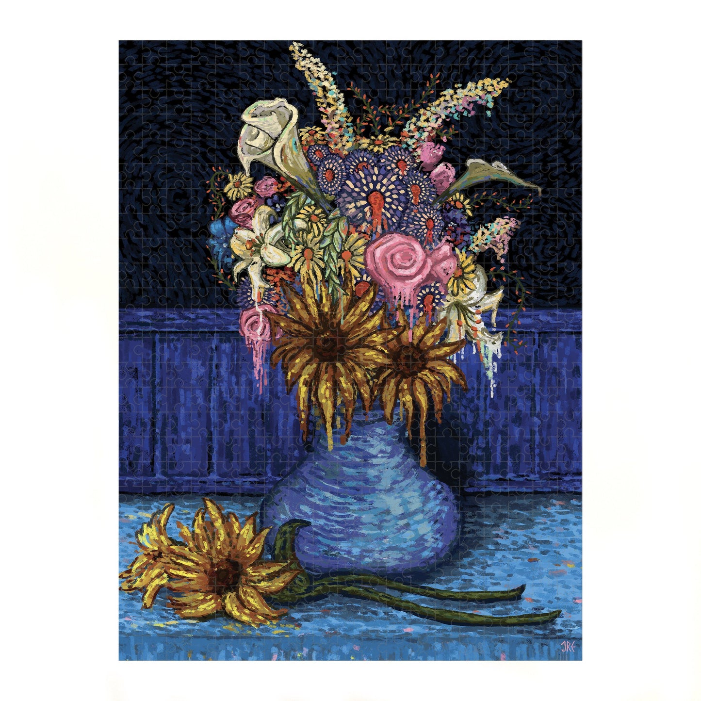 Flowers for Vincent (Jigsaw Puzzle) Puzzle James R. Eads