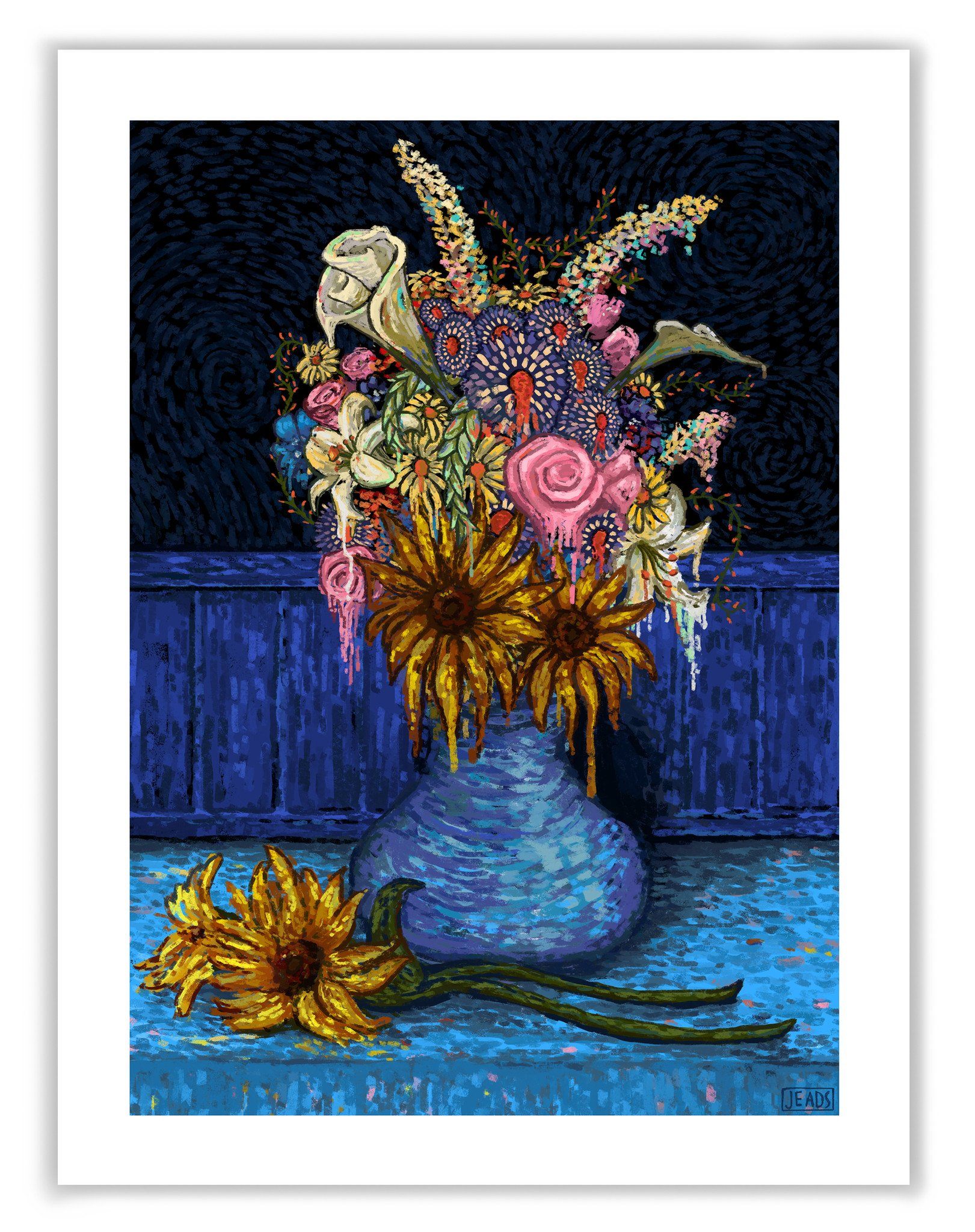 Flowers For Vincent (Limited Edition of 50) Print James R. Eads