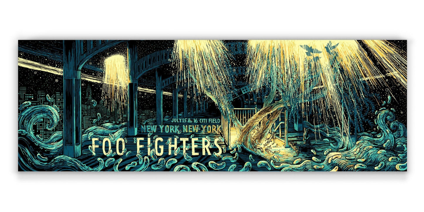 Foo Fighters NYC We Are The River (AP Edition of 40) Print James R. Eads