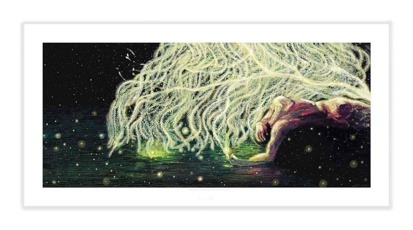 He Slept at the Edge of the Universe (Limited Edition of 40) Print James R. Eads