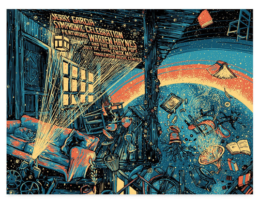 Jerry Garcia Symphonic Celebration (AP Edition of 50) Print James R. Eads