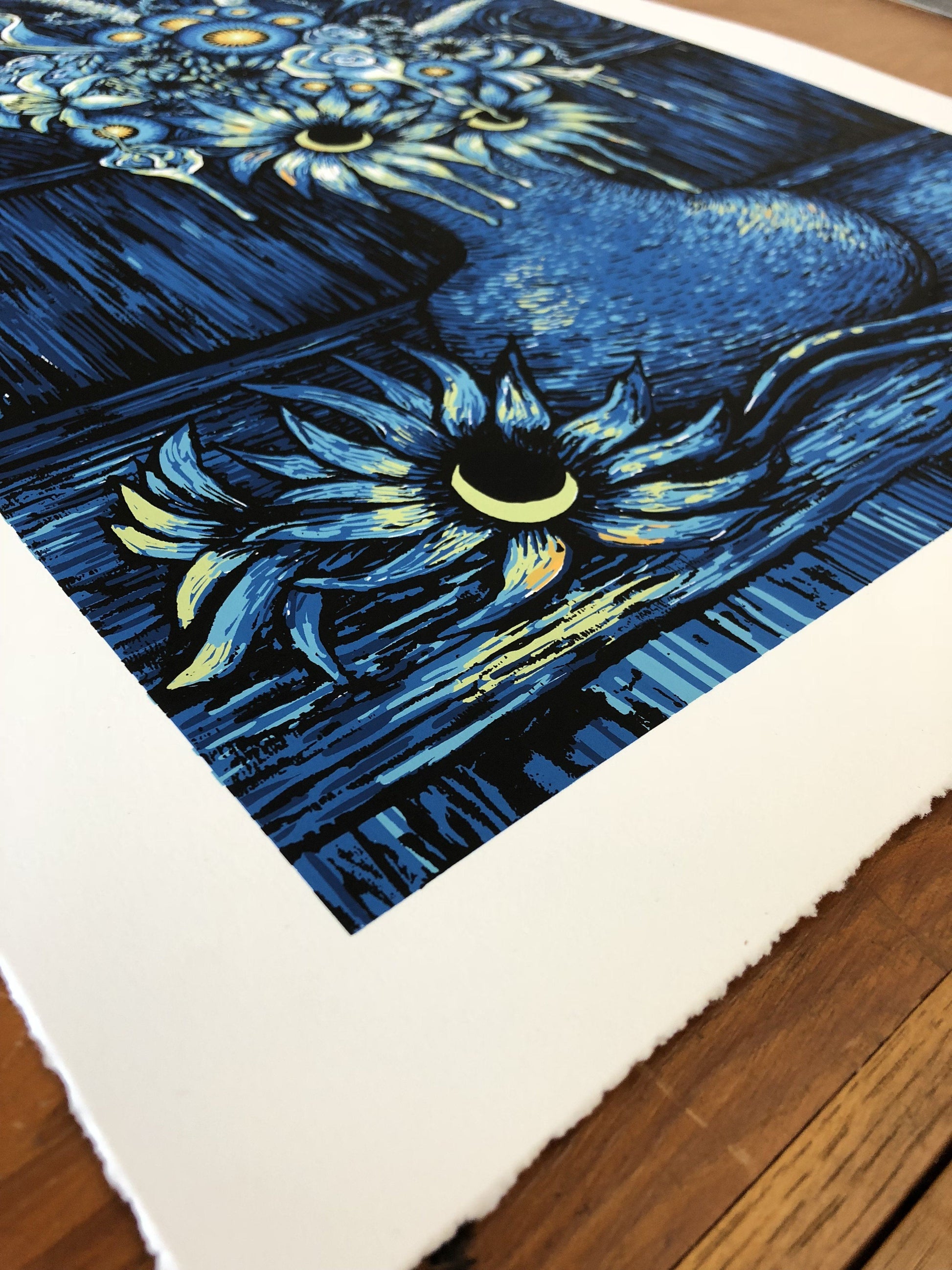 Moonflowers for Time Travelers (Limited Edition of 189) Print James R. Eads