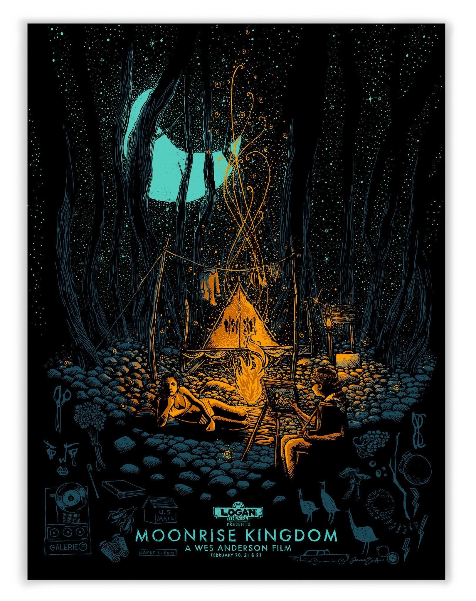 Moonrise Kingdom (AP Edition of 25) Print James R. Eads