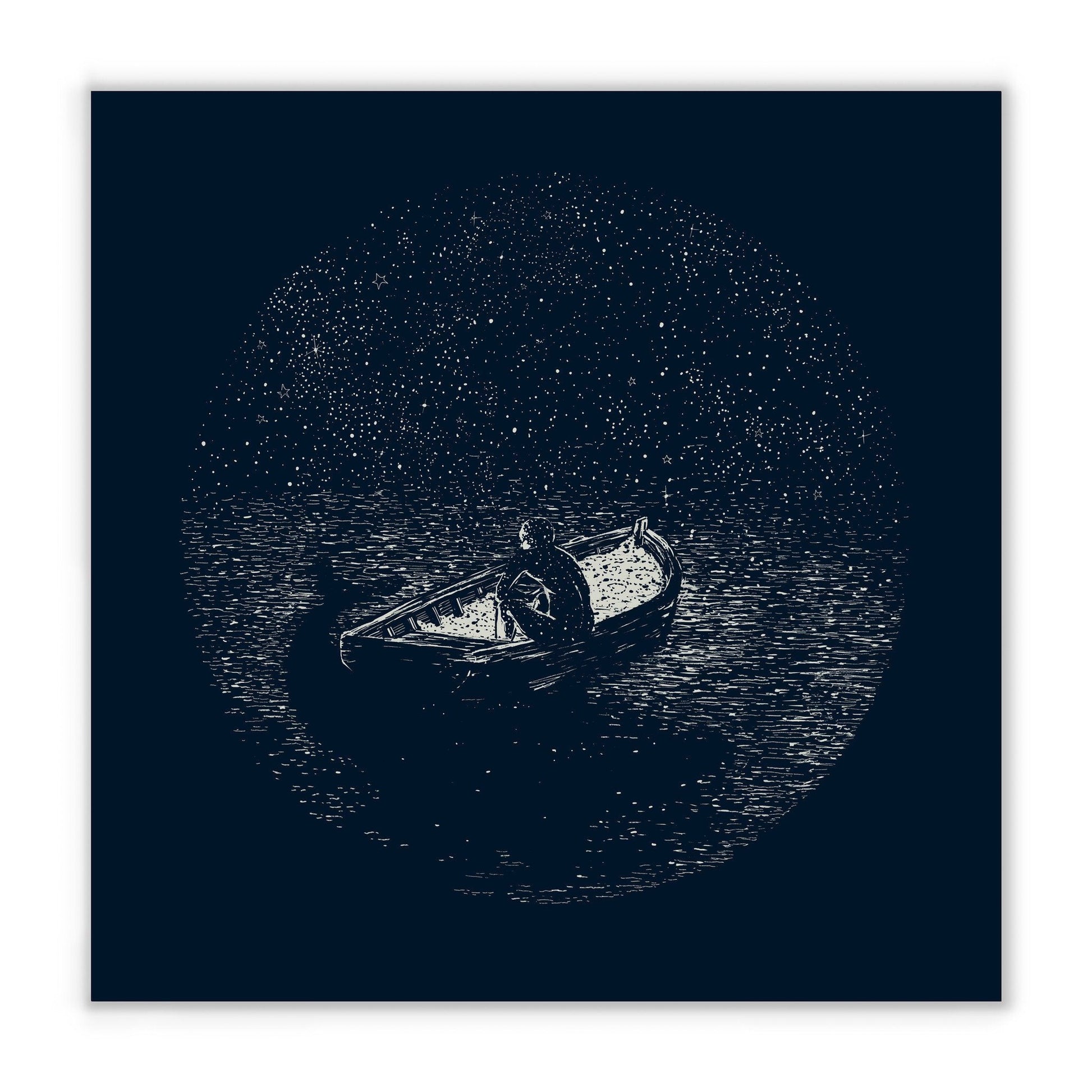 Mr. Man Meets the Night (Limited Edition of 50) Print James R. Eads