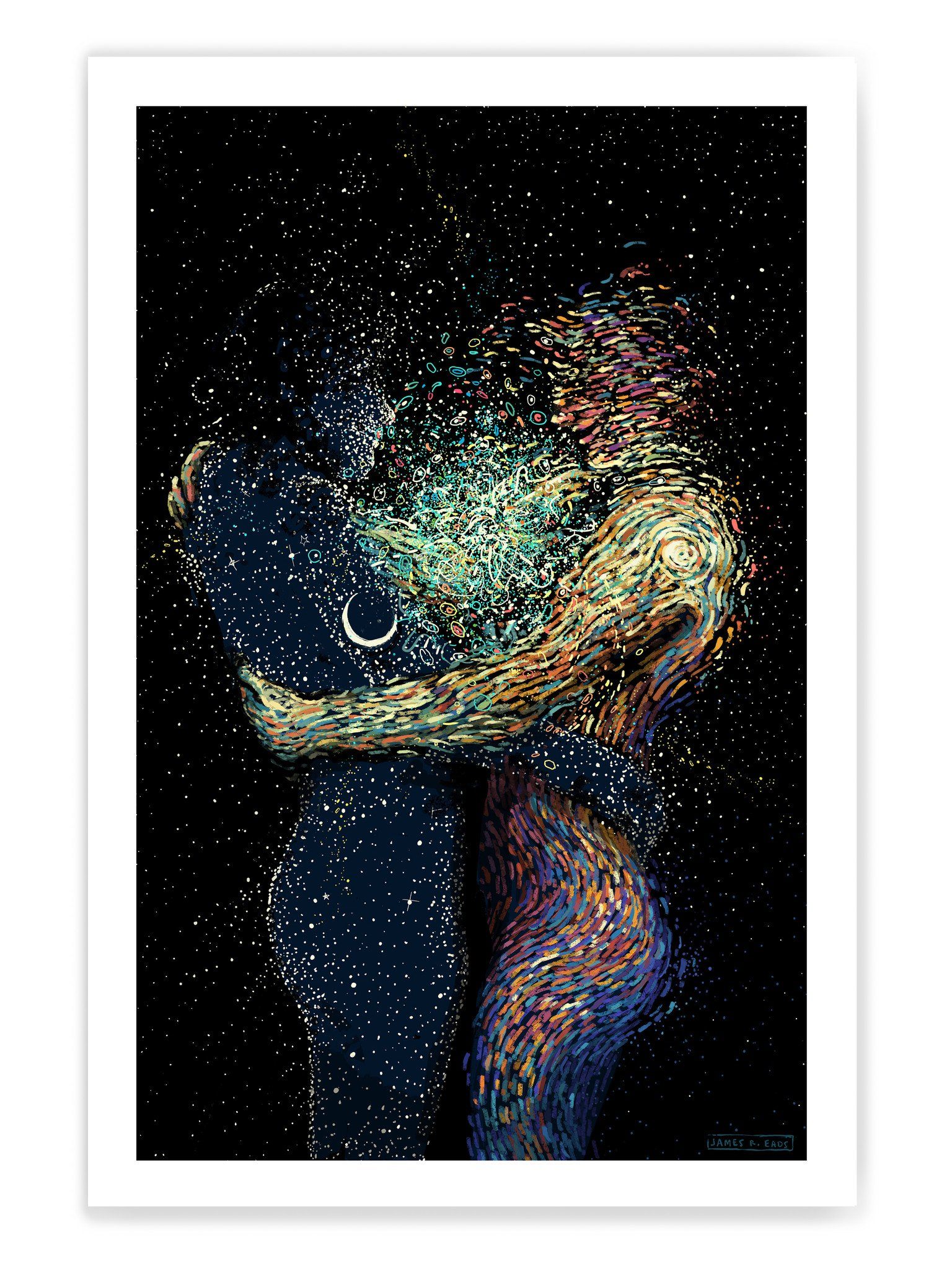 Old Friends (Edition of 100) Print James R. Eads