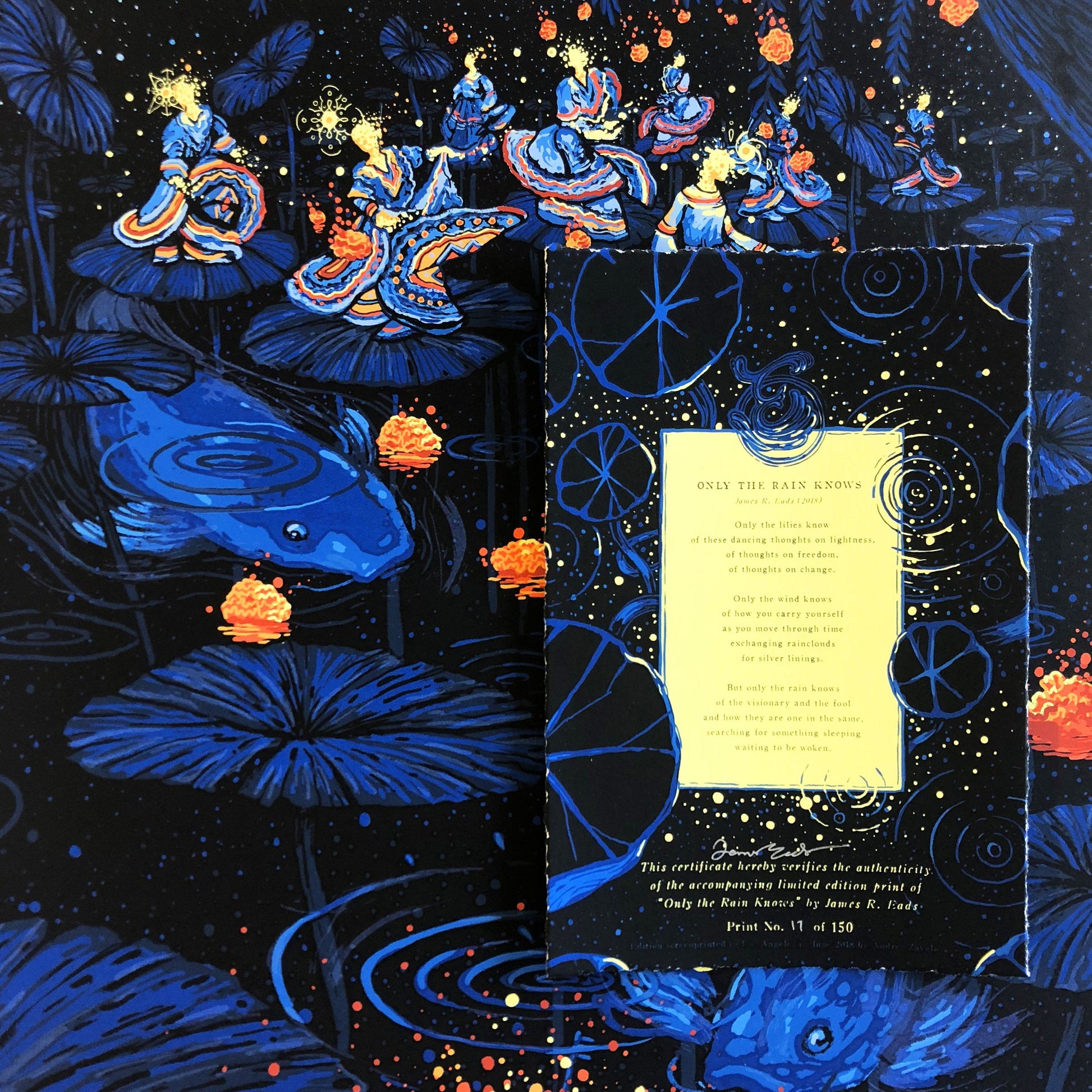 Only the Rain Knows (Limited Edition of 150) Print James R. Eads