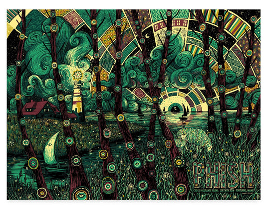 Phish Sheep Cycle (Phish AP Edition of 40) Print James R. Eads