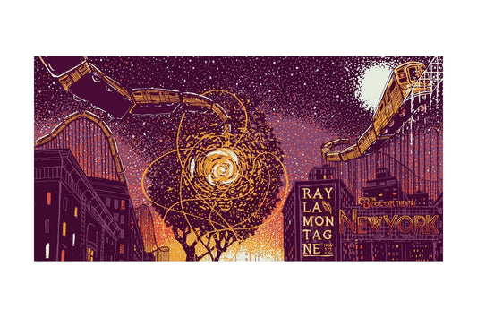 Ray LaMontagne NYC (Night 1) Print James R. Eads