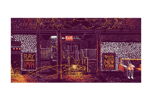 Ray LaMontagne NYC (Night 3) Print James R. Eads