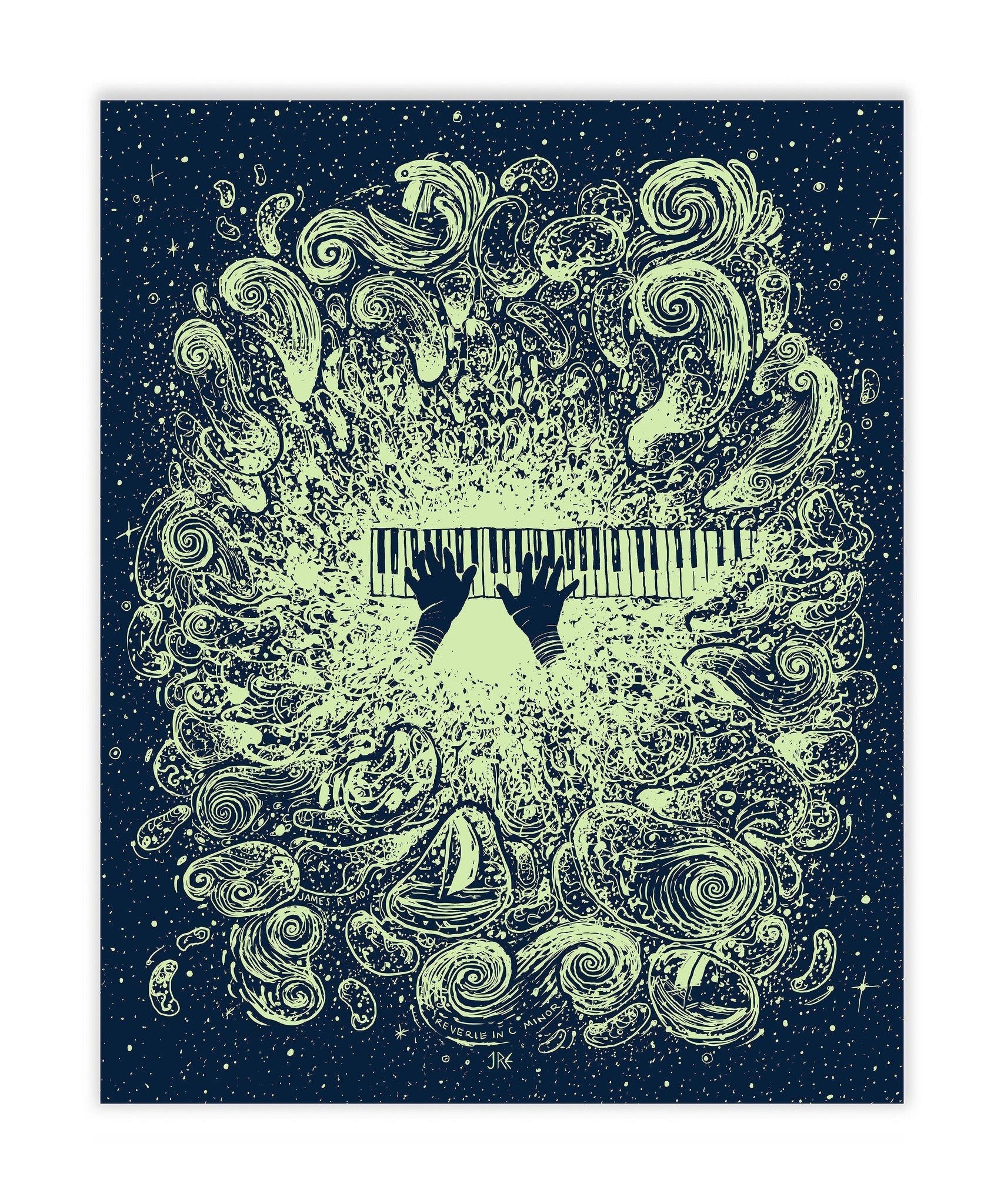 Reverie in C Minor (Cream Green Edition of 40) James R. Eads