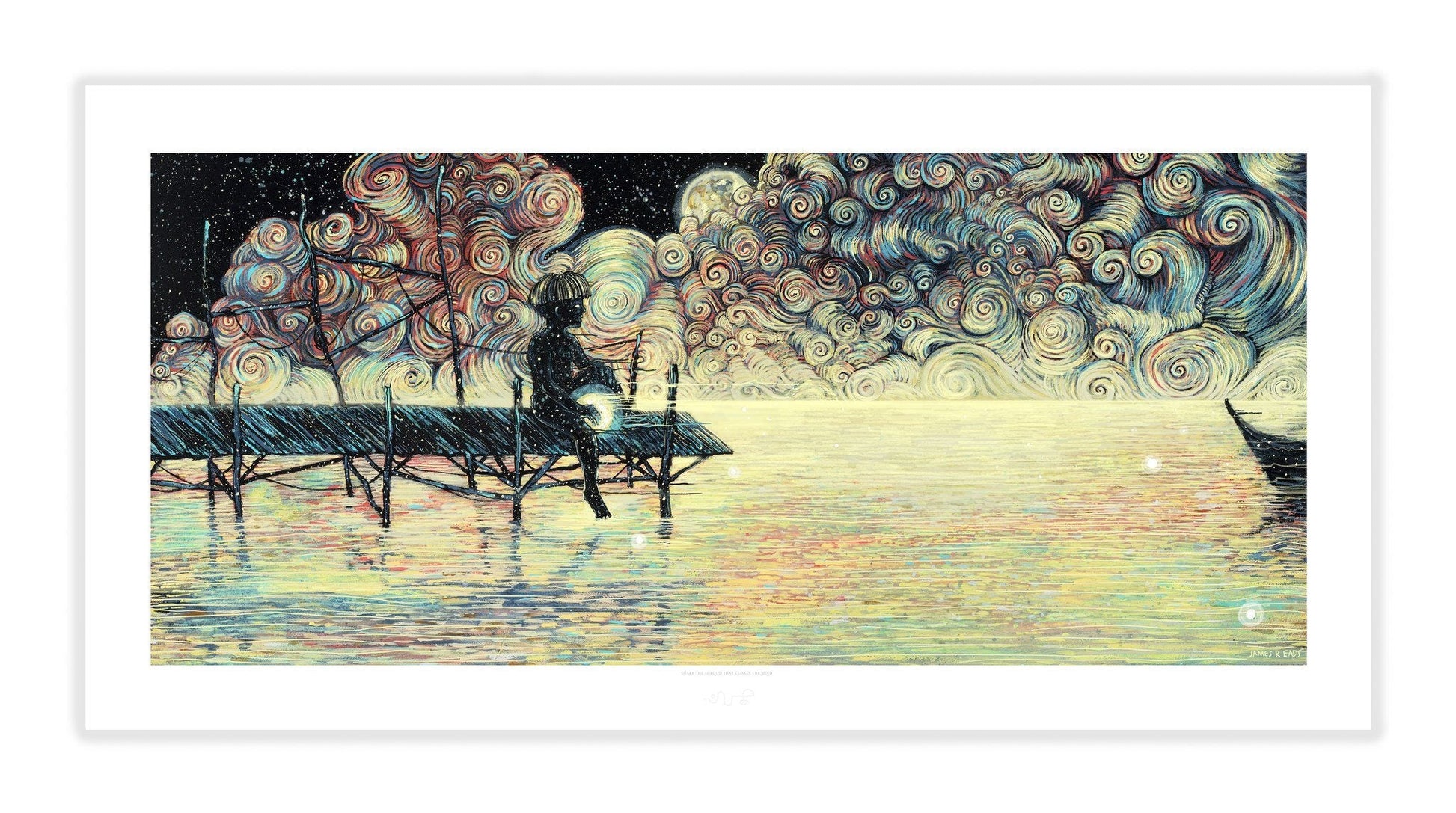 Shake The Shroud That Cloaks The Mind (Limited Edition of 40) Print James R. Eads