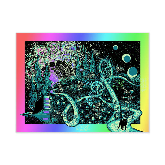 Skully Mambo 5 (Rainbow Foil Edition of 45) James R. Eads