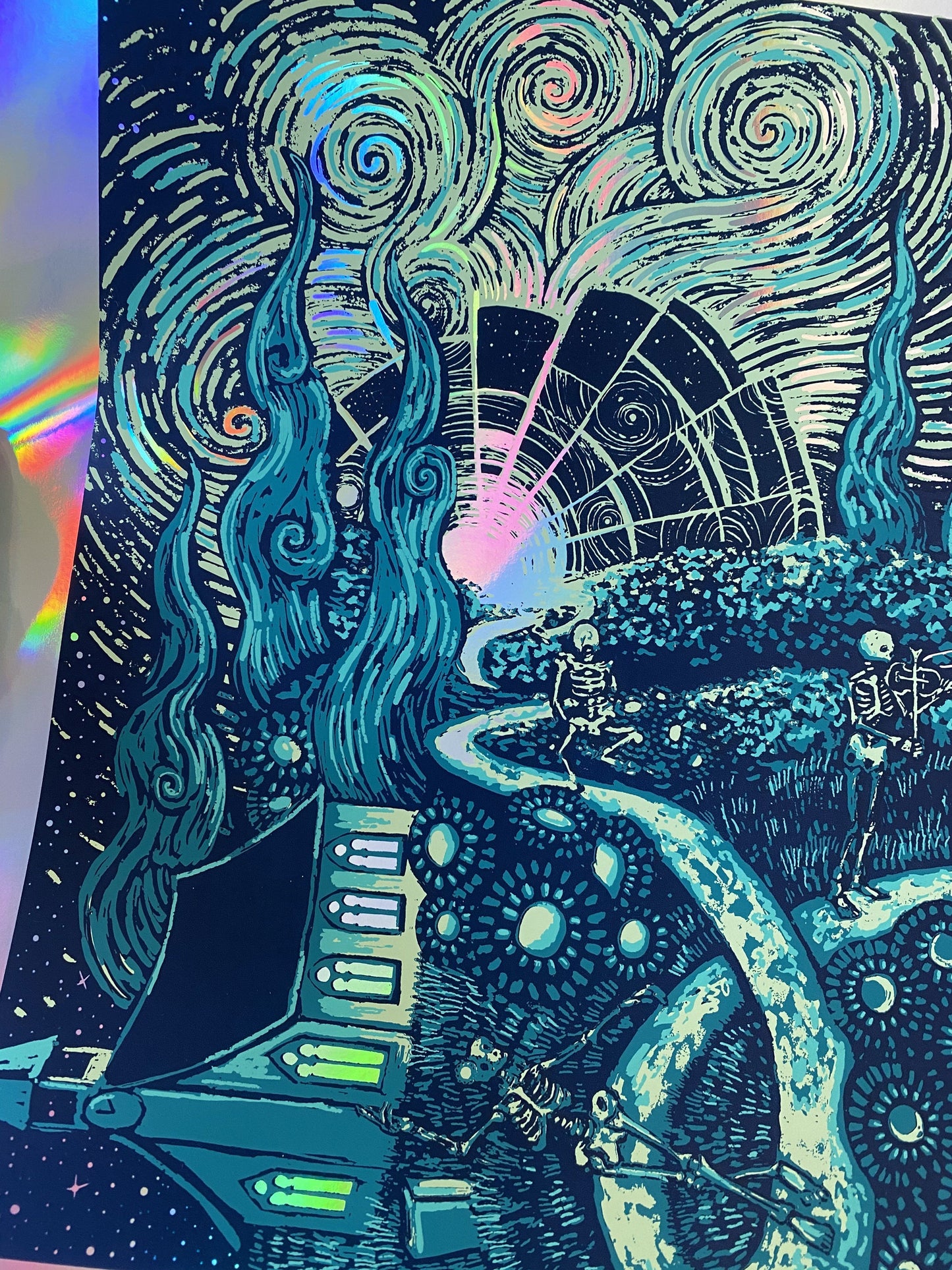 Skully Mambo 5 (Rainbow Foil Edition of 45) James R. Eads