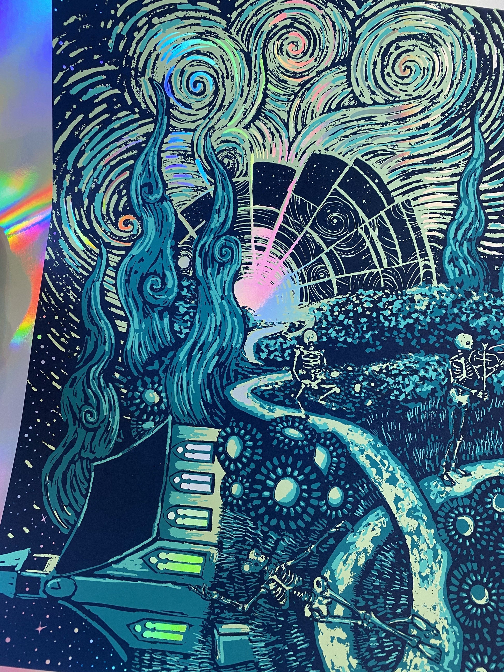 Skully Mambo 5 (Rainbow Foil Edition of 45) James R. Eads