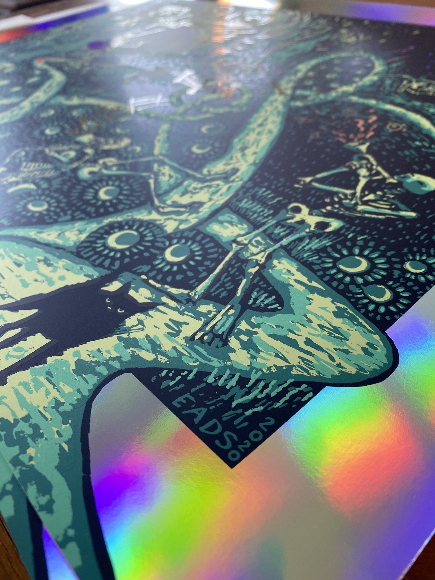 Skully Mambo 5 (Rainbow Foil Edition of 45) James R. Eads
