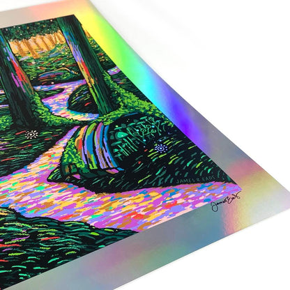 Sleeping Ships (Rainbow Foil Edition of 160) Print James R. Eads