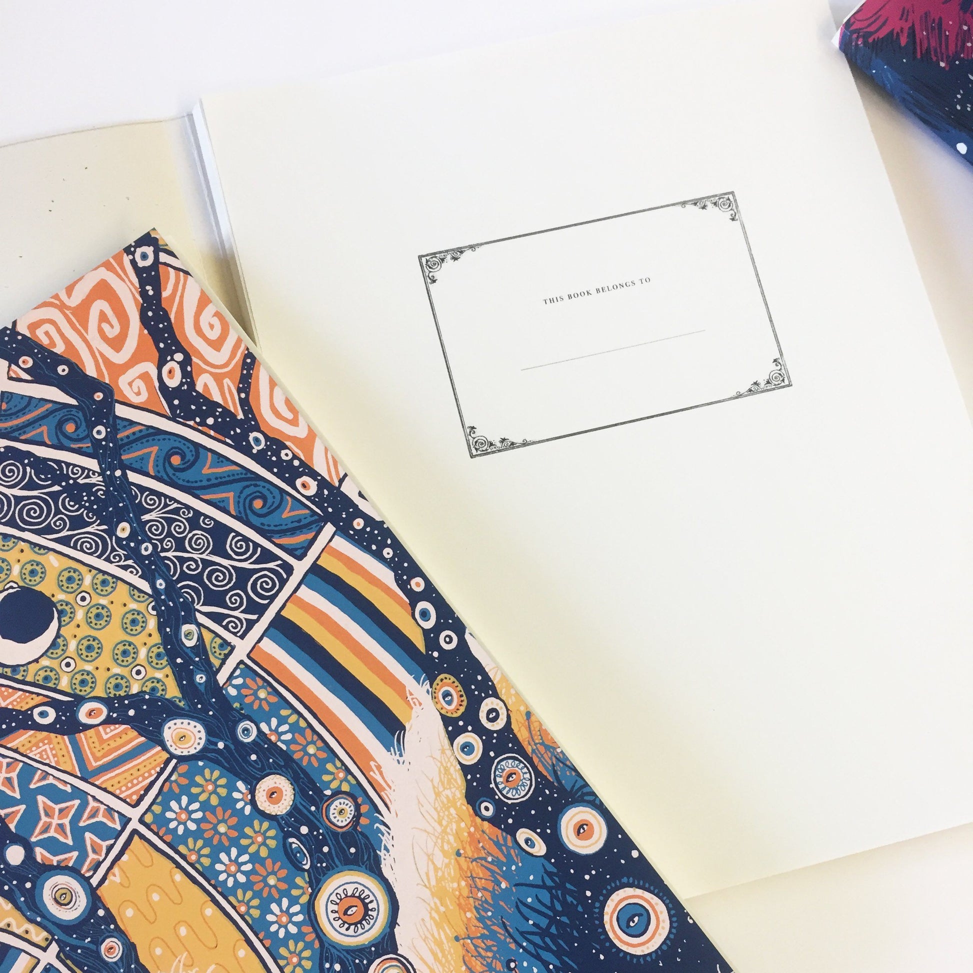 Small Screenprinted Notebooks [wholesale] James R. Eads 