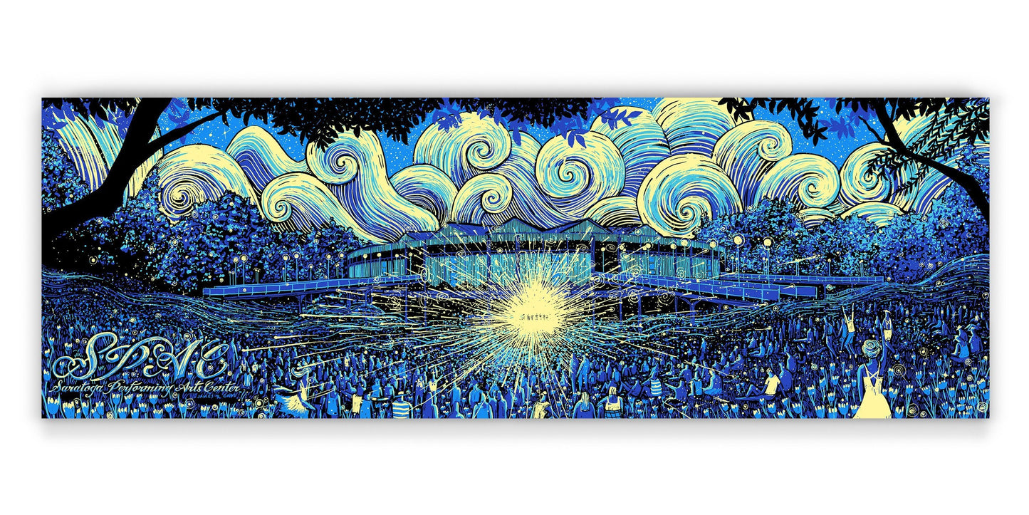 SPAC Glow in the Dark (AP Edition of 41) Print James R. Eads