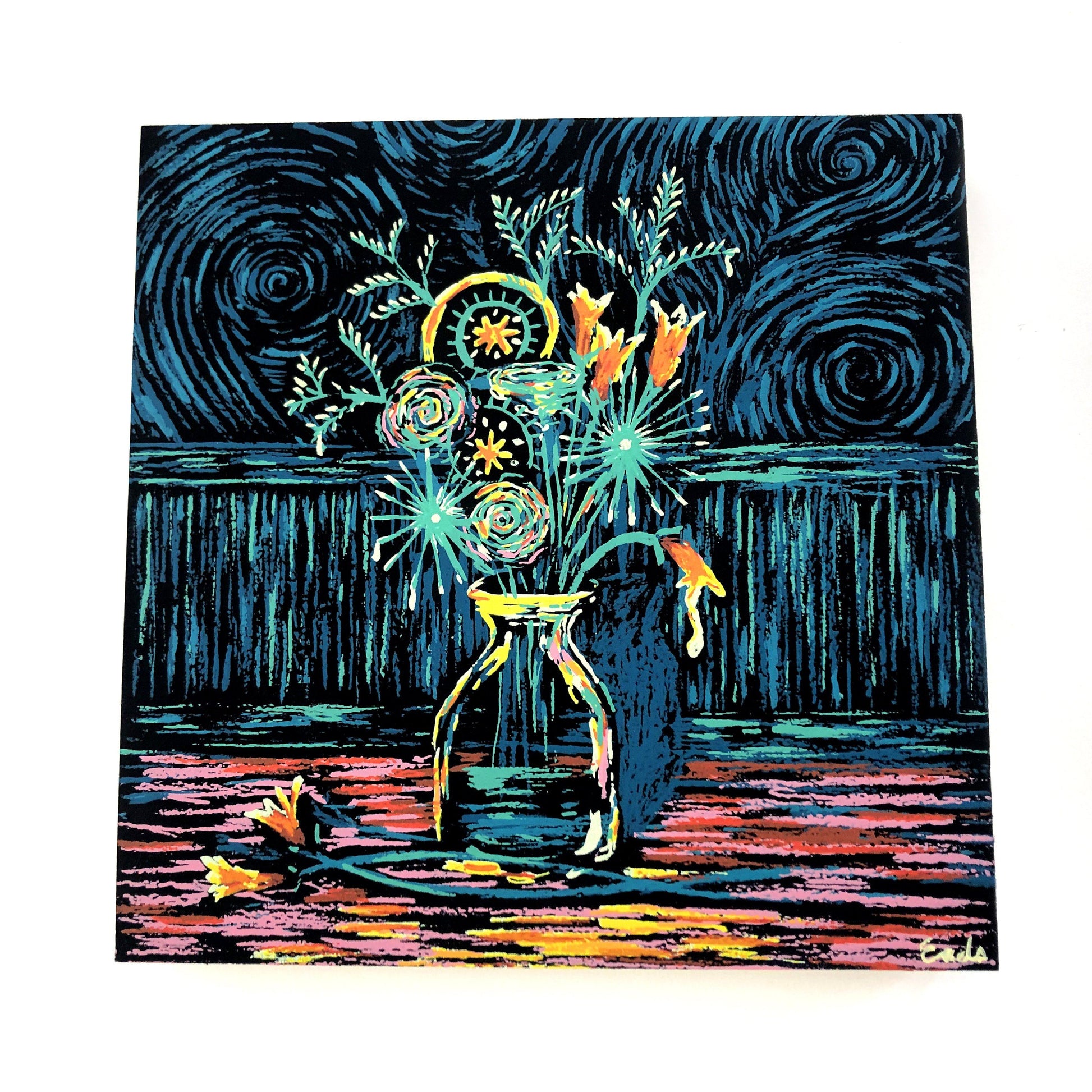 Spaceflowers (Wood Panel Edition of 45) James R. Eads