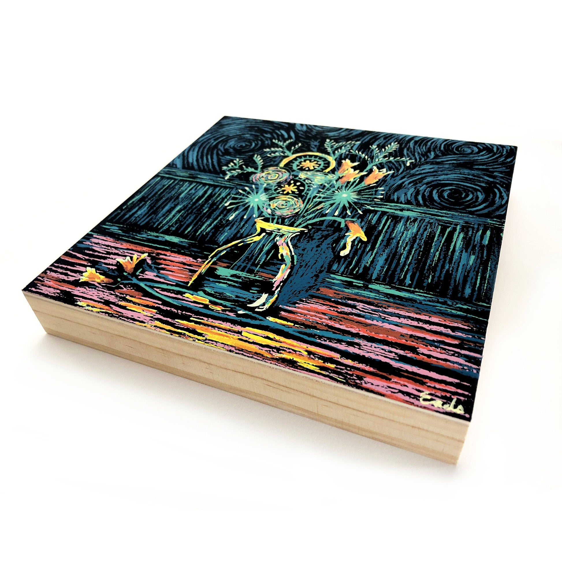 Spaceflowers (Wood Panel Edition of 45) James R. Eads