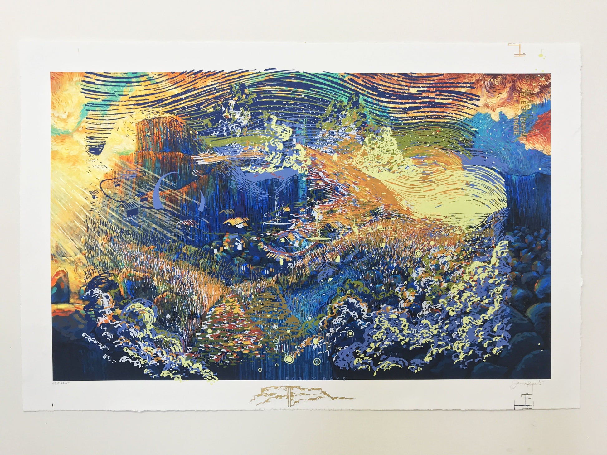 Test Print No. 14 James R. Eads