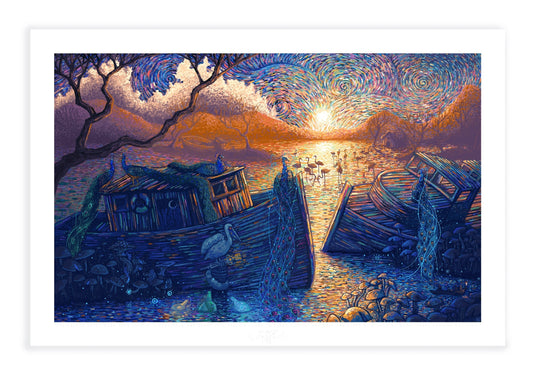 The Golden Hour (MP) Print James R. Eads 